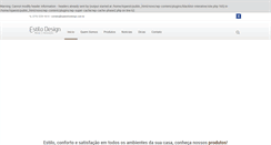 Desktop Screenshot of lojaestilodesign.com.br